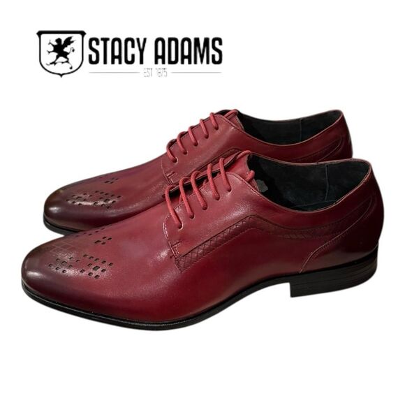 New Stacy Adams Serafino Men\'s Leather Dress Shoes 11 main image 4